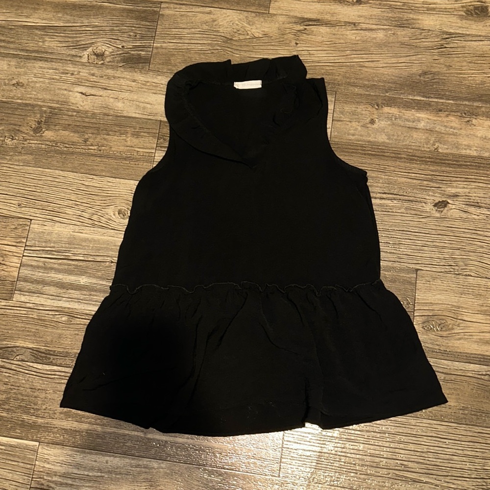 Boutique black sleeveless top